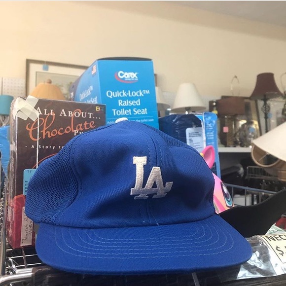 la dodgers trucker hat